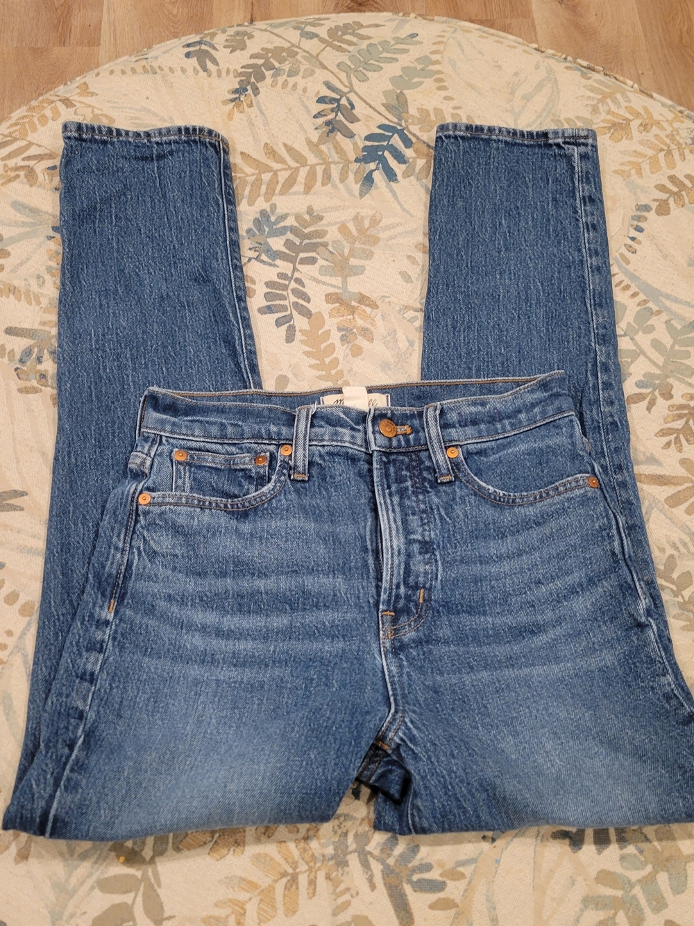 Madewell Medium Blue Denim Jeans